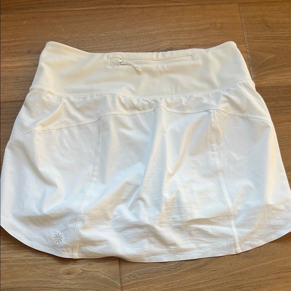 Athleta White Run With It 14” Skort - Picture 4 of 4
